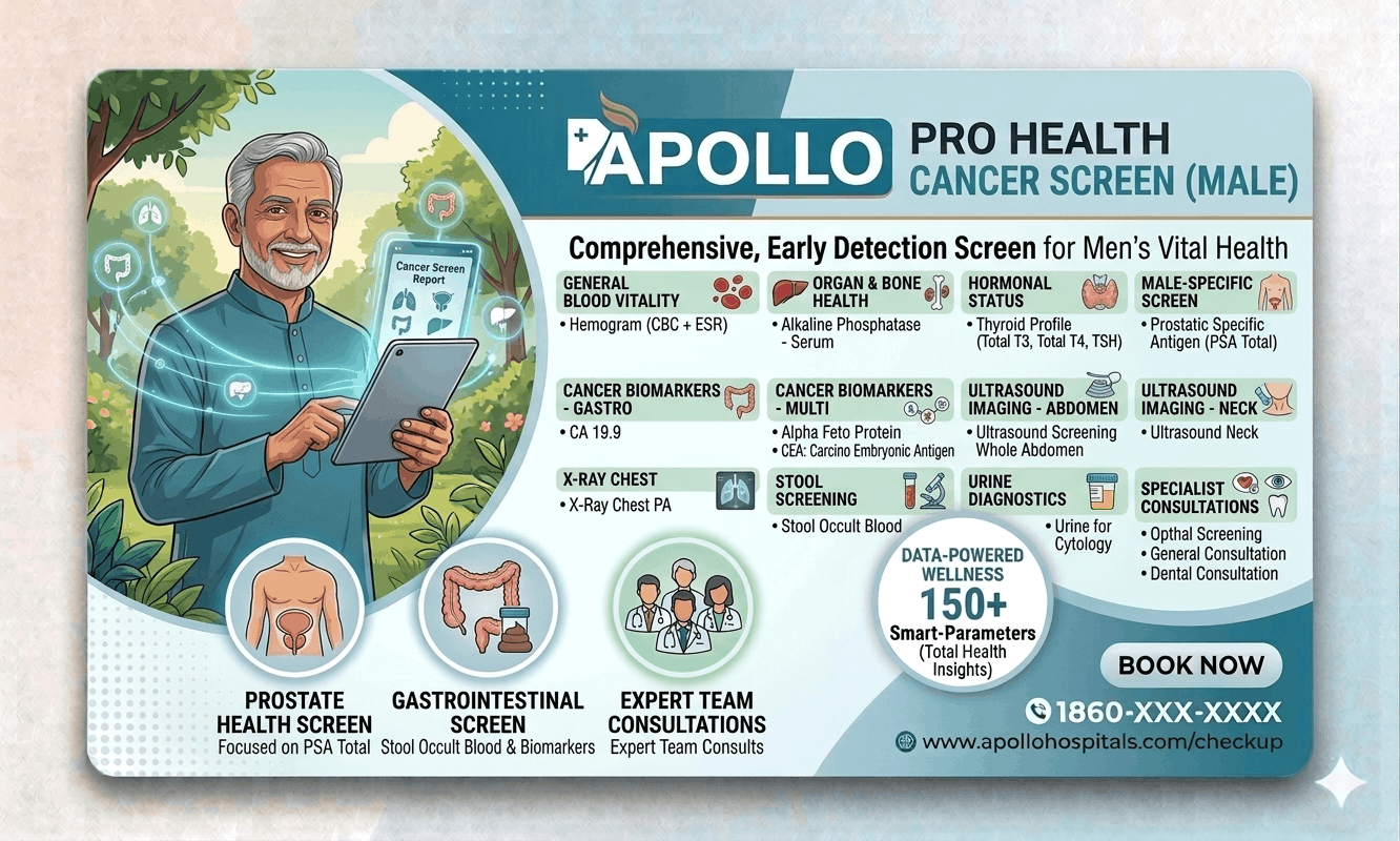 PRO HEALTH CANCER SCREEN (MALE)